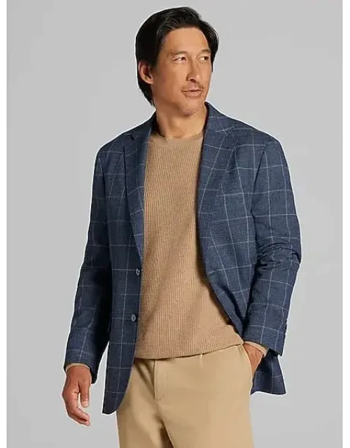 Classic Fit Windowpane Plaid Sport Coat