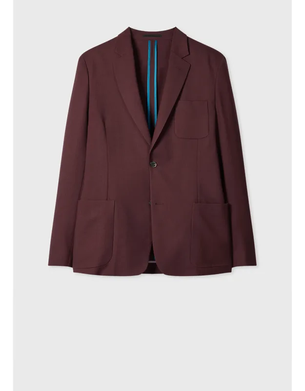 A Suit To Travel In - Wool Unlined Blazer
