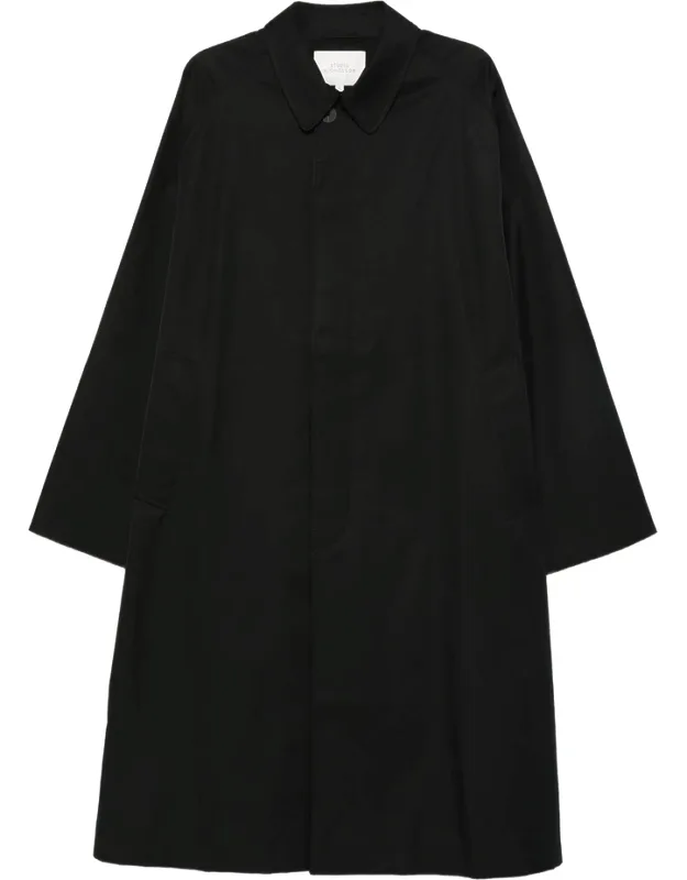 Buttoned Trench Coat