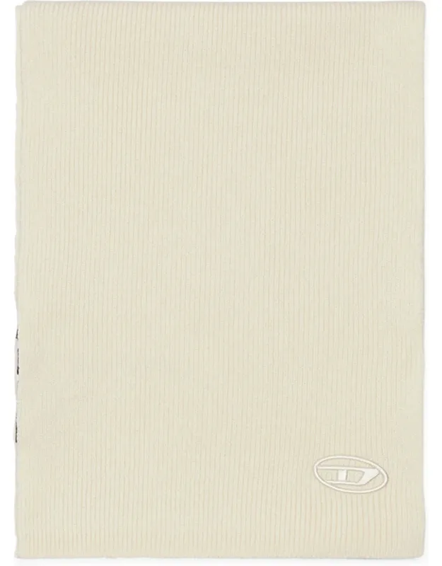 Ribbed Wool-blend Scarf