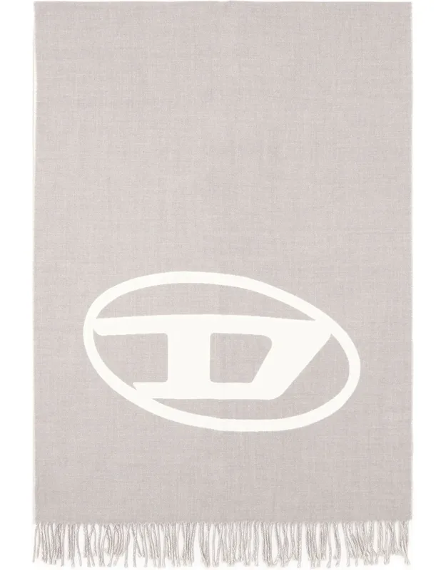 Reversible Two-tone Wool Scarf