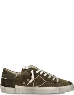 Leather Low-top Sneakers