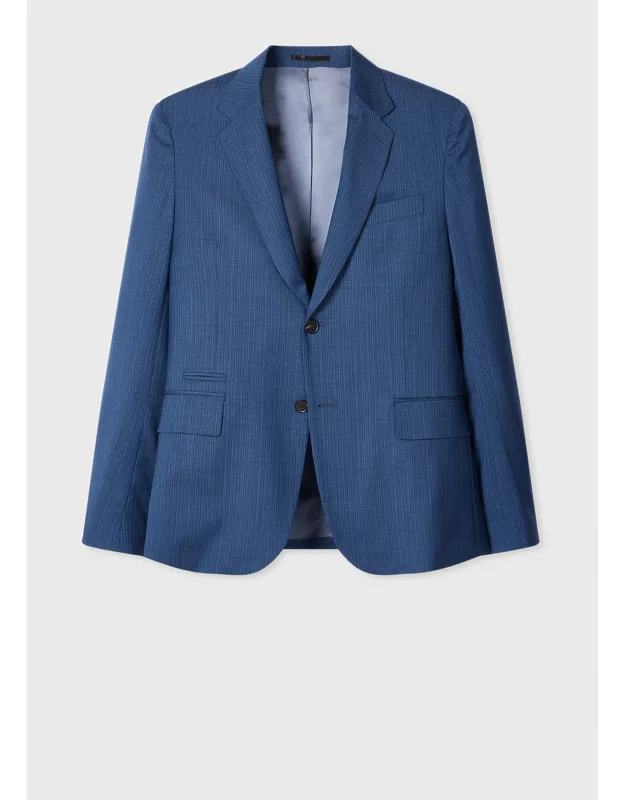 Check Wool Blazer