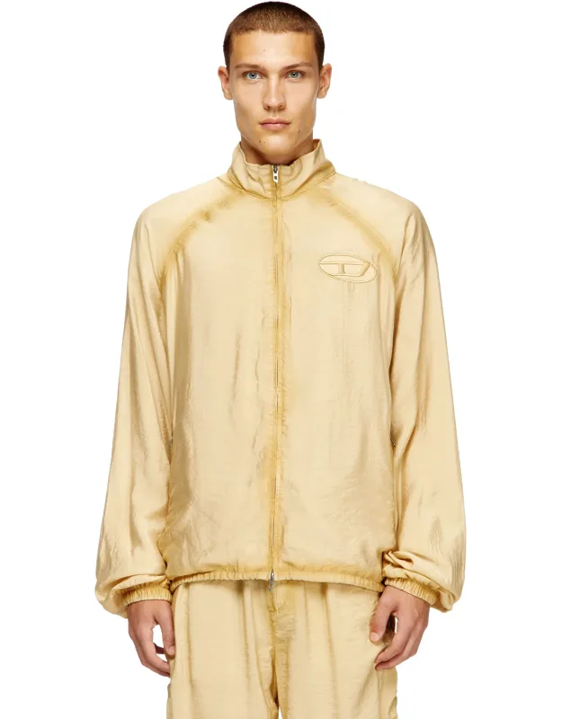 Souvenir-style Embroidered Track Jacket