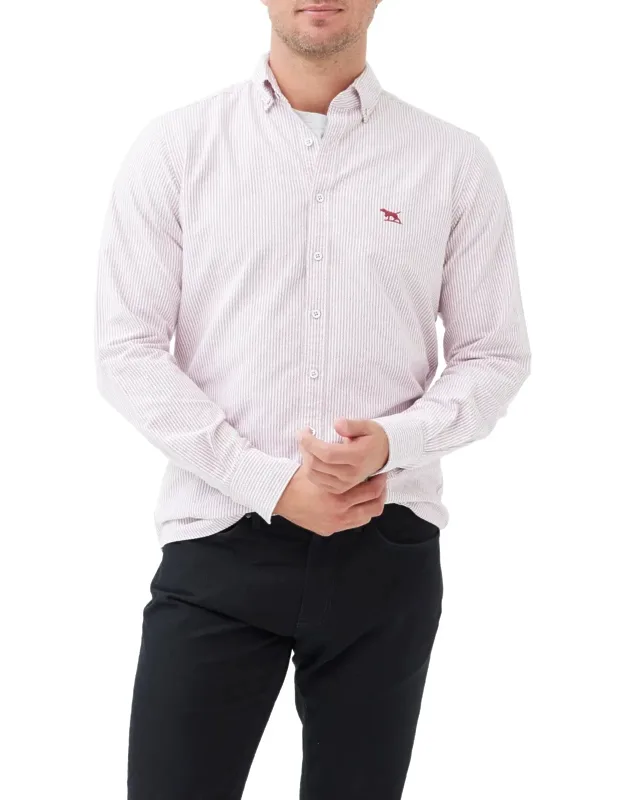 Oxford Stripe Sports Fit Shirt