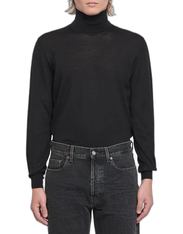 Wool Turtleneck Sweater
