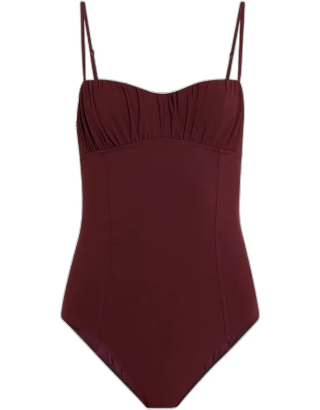 Ruched One-piece Swimsuit