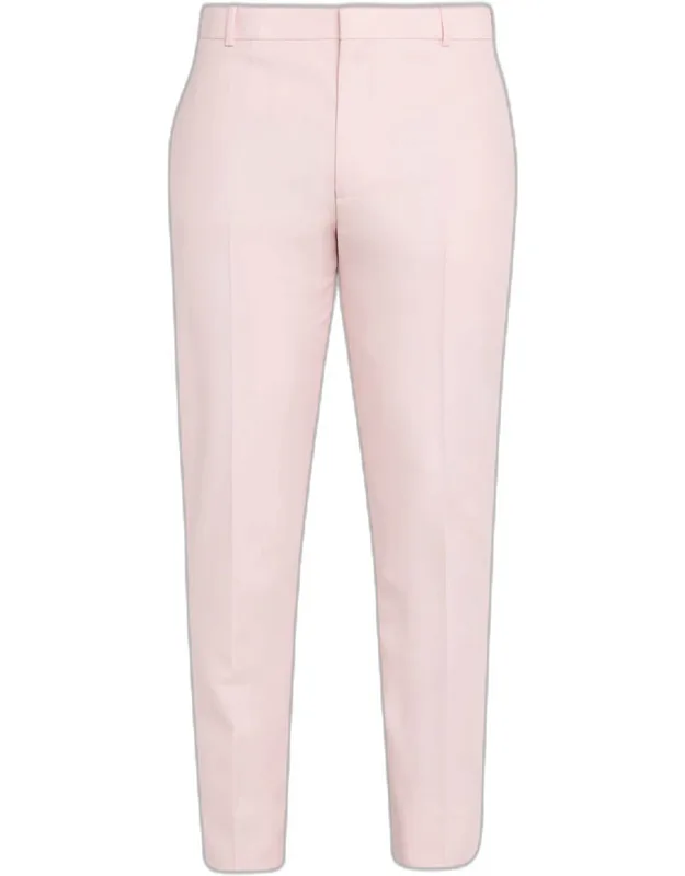 Wool And Mohair Slim Flat-front Trousers