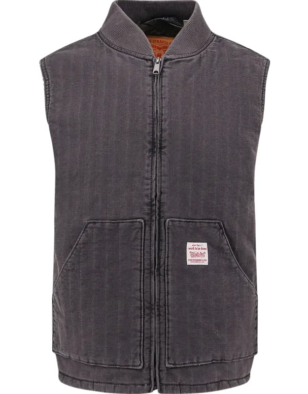 Sleeveless Denim Jacket