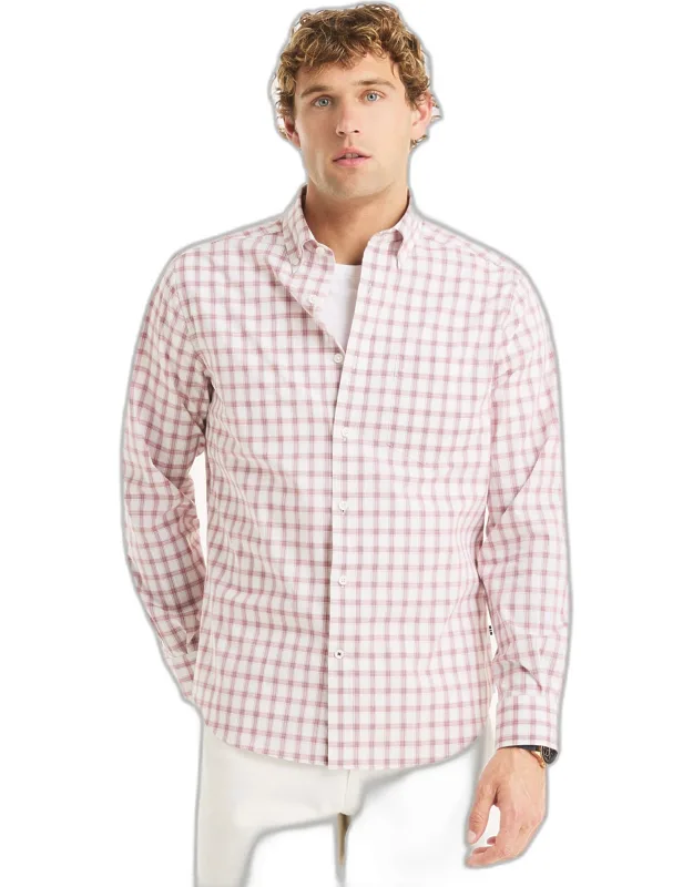 Classic Fit Wrinkle-resistant Plaid Shirt
