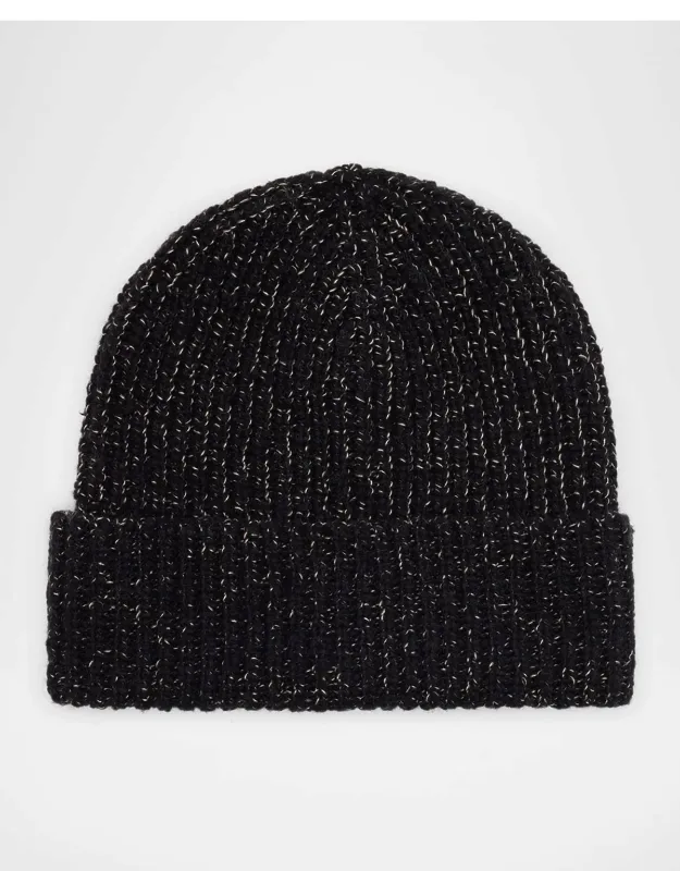 Cage Effect Rib-knit Beanie