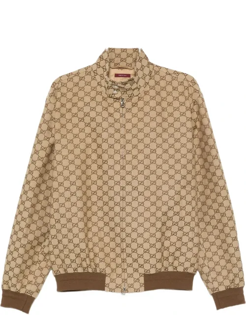 Monogram Zip-up Bomber Jacket