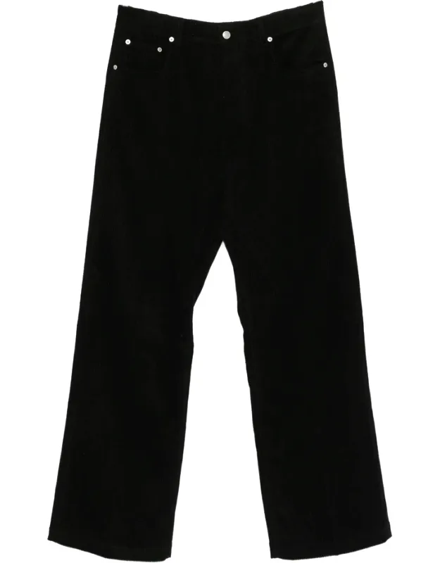 Corduroy Straight Trousers