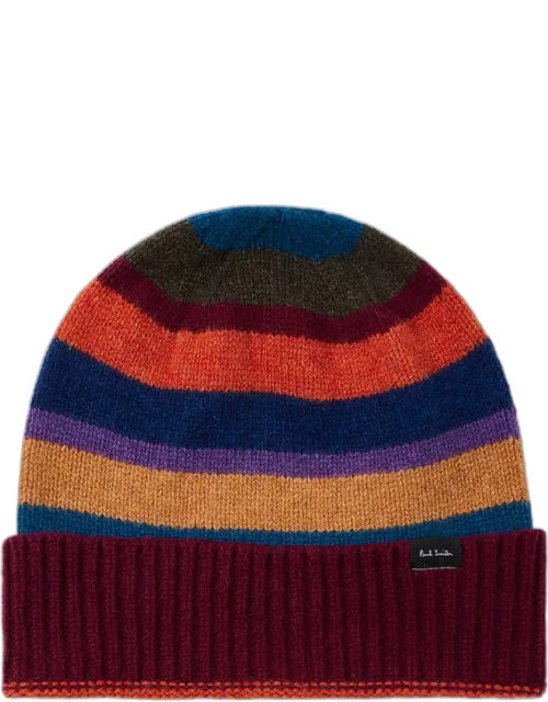 Seasonal Stripe Beanie