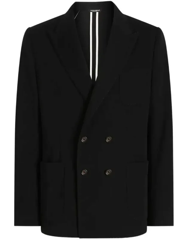 Double-breasted Wool Blazer