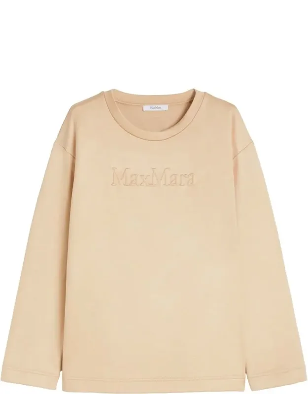 Silk And Cotton Sweatshirt