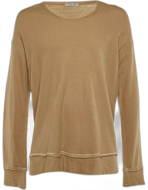 Cotton Knit Long Sleeve T-shirt