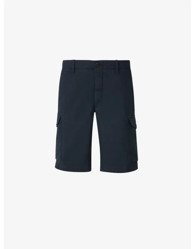 Cotton Cargo Bermuda Shorts