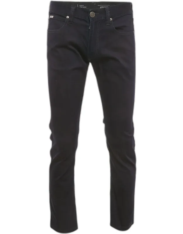 Dark Blue Denim Slim Fit Jeans