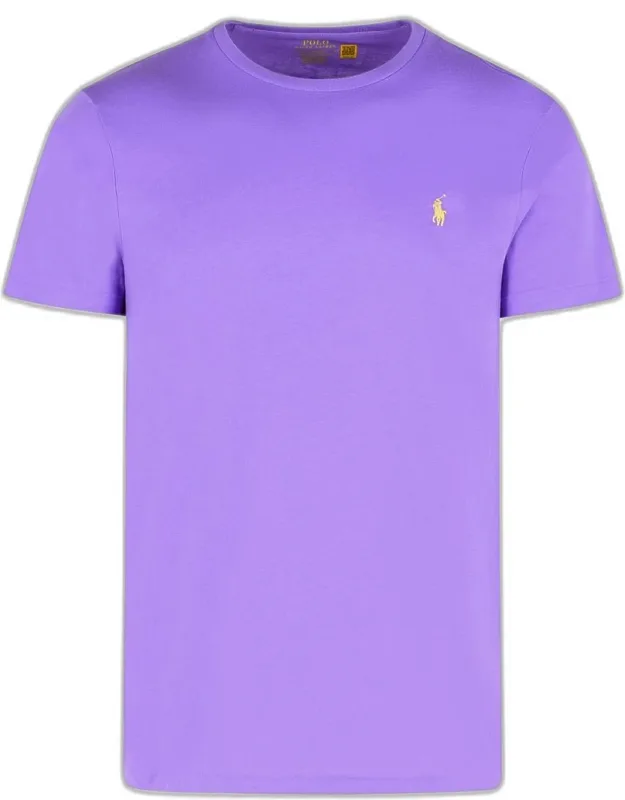 Polo Ralph Lauren T-shirt With Thin Ribbed Crew Neck