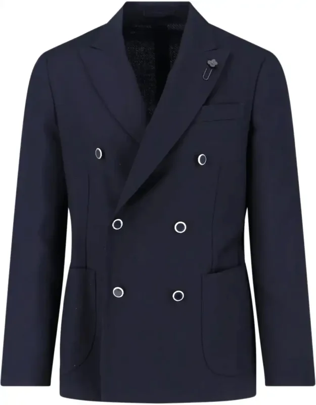 Double-breasted Virgin Wool Blazer