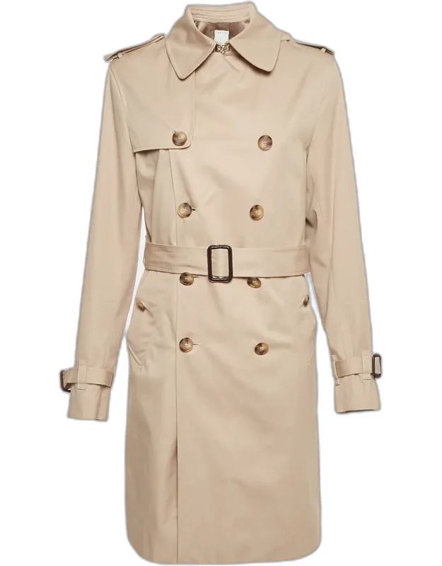 Cotton Gabardine Trench Coat