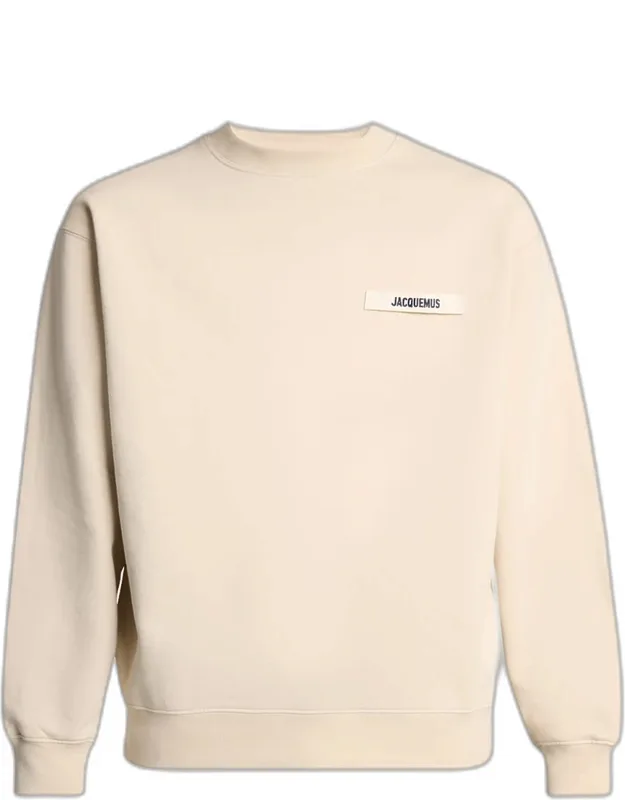 Grosgrain Logo Cotton Sweatshirt