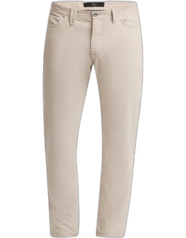 Micro-corduroy Slim Five-pocket Pants