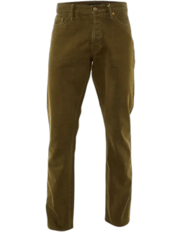 Denim Straight Leg Jeans