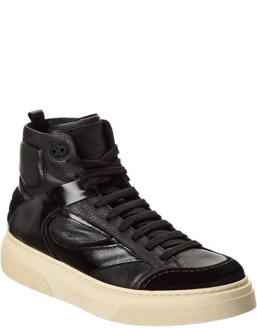 Cassio Leather High-top Sneakers