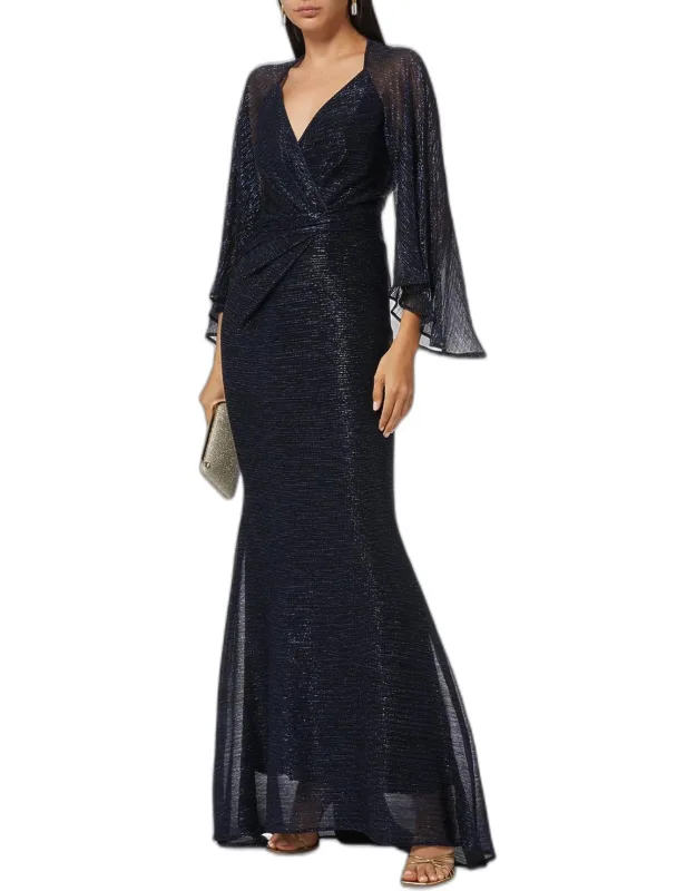 Conley 2 Midnight Pleats Long Dress