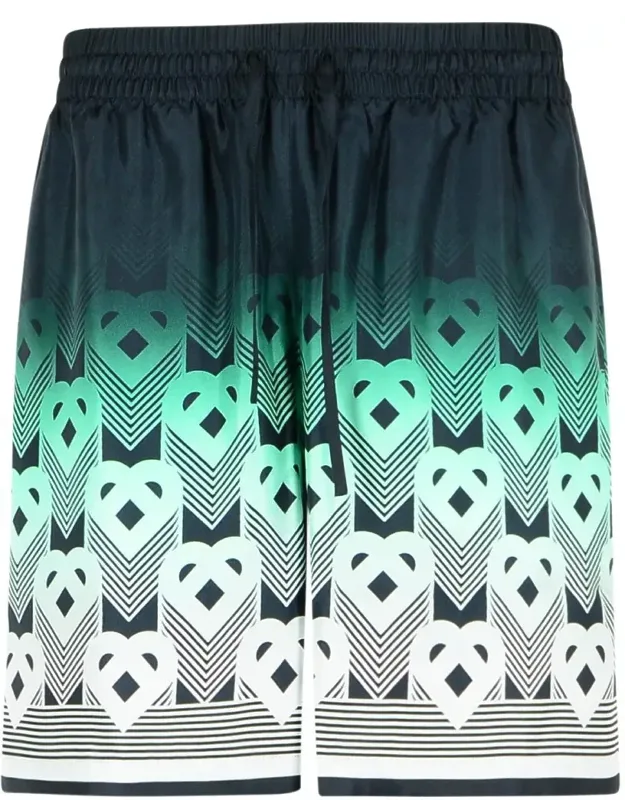 Silk Bermuda Shorts