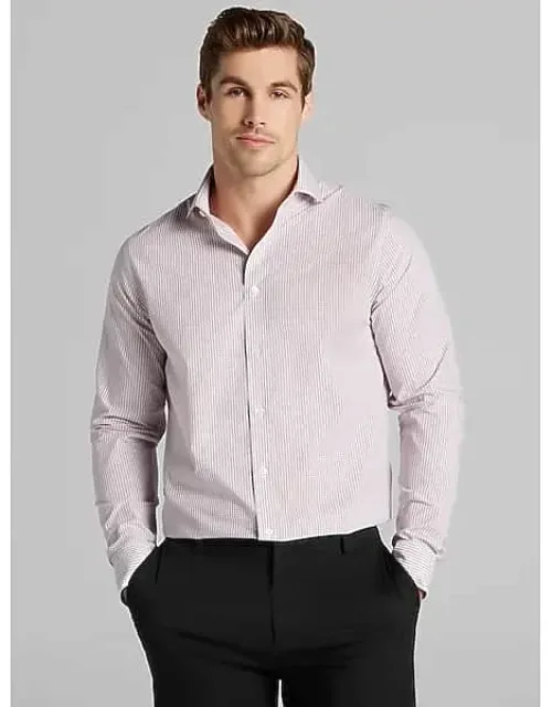 Slim Fit Check Dress Shirt