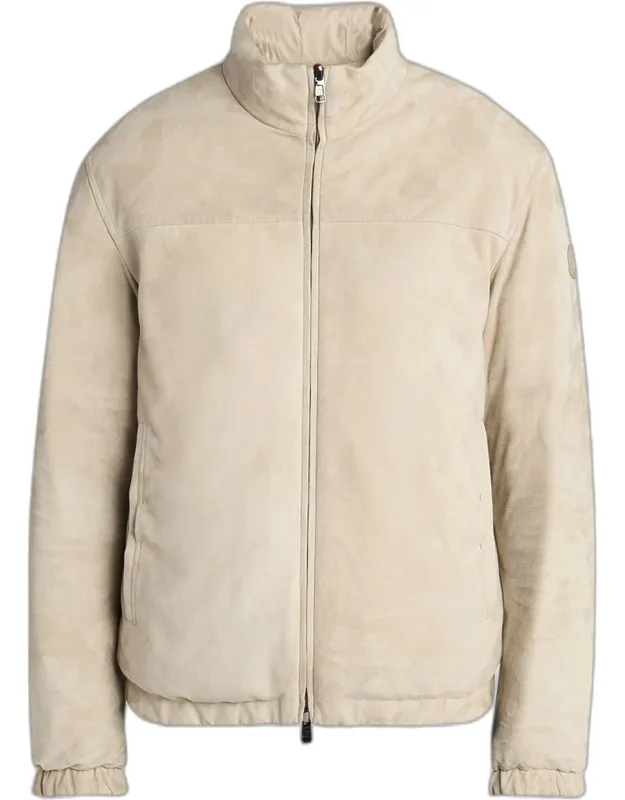 Cernay Reversible Suede And Quilted Jacket