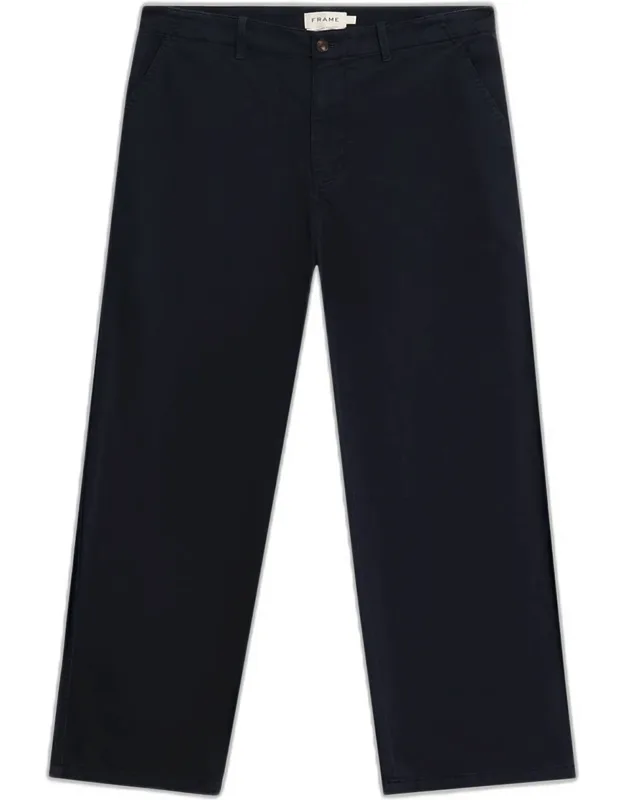 Cotton Blend Chino Pants