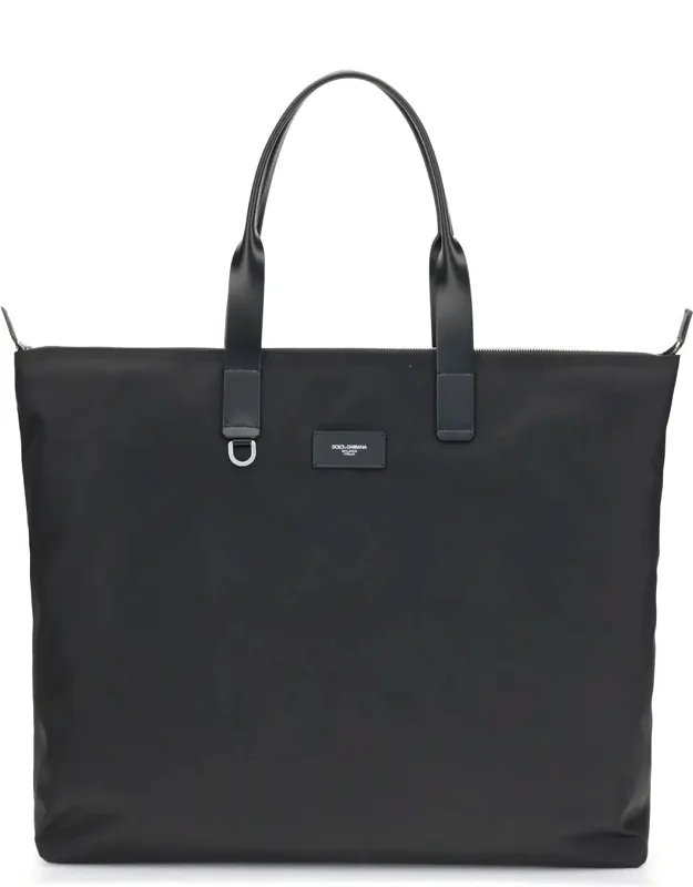 Tote Bag With Crocodile Print