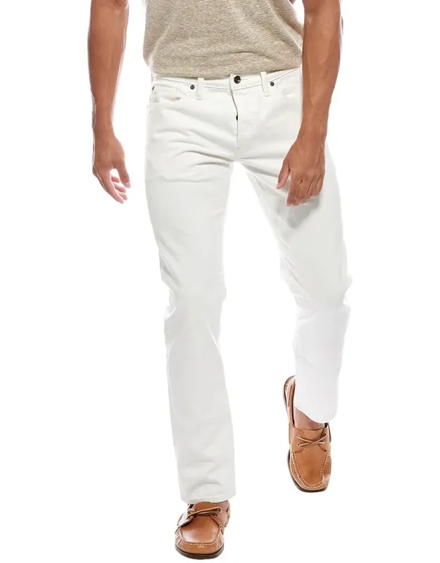 Slim Fit Japanese White Wash Jeans