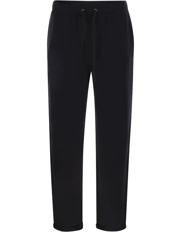 Trousers With Drawstring Waist