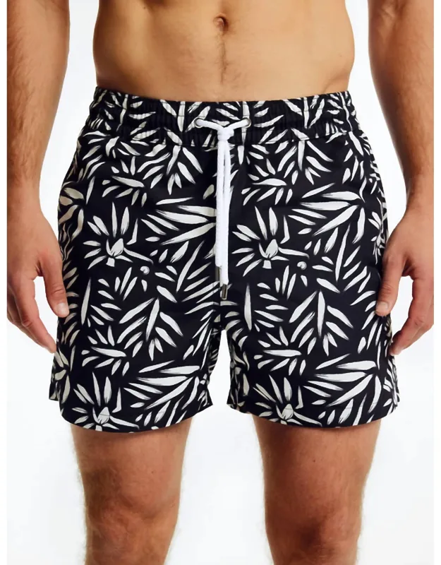 Abstract Print Sport Swim Shorts