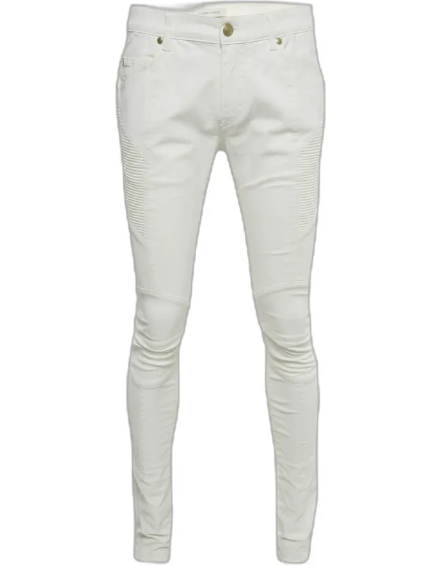 Denim Applique Skinny Jeans