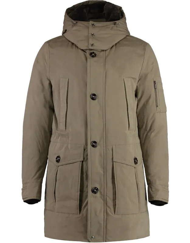 Hooded Cotton Parka