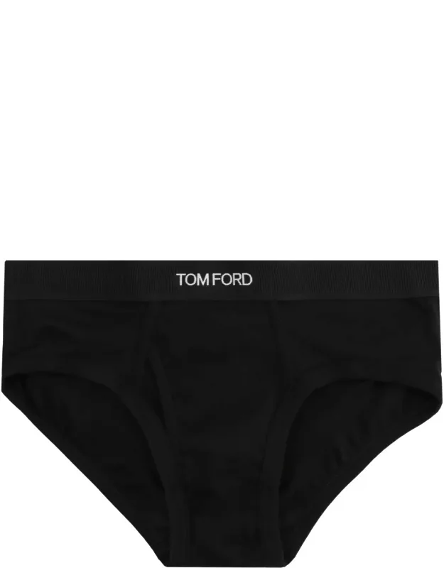 Cotton Briefs With Elastic Band