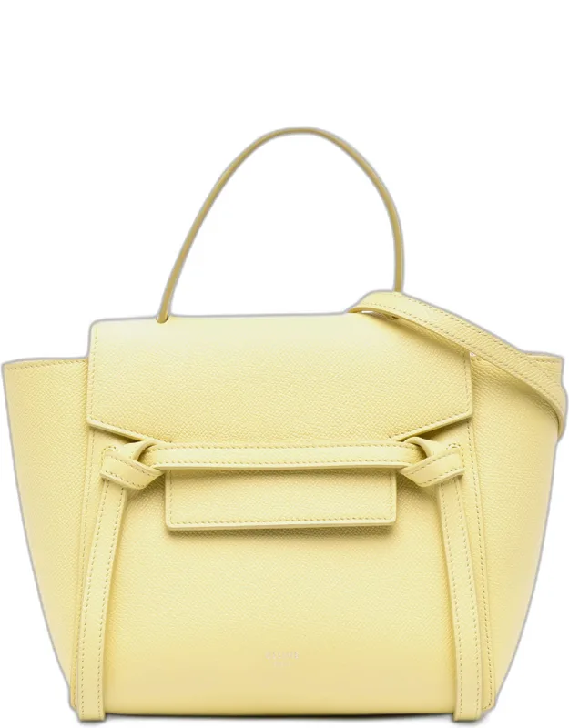 Nano Grained Calfskin Belt Bag