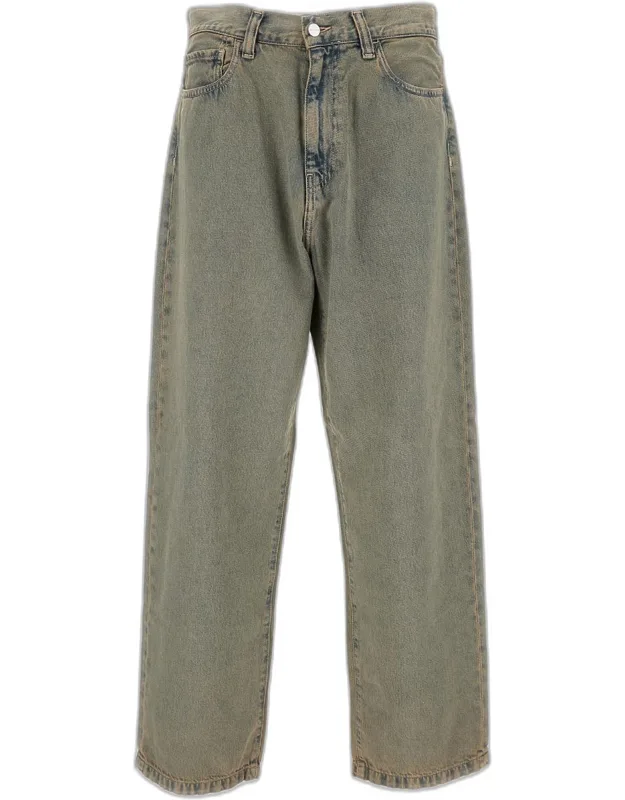 Jeans 5-pocket Front Zip Closure