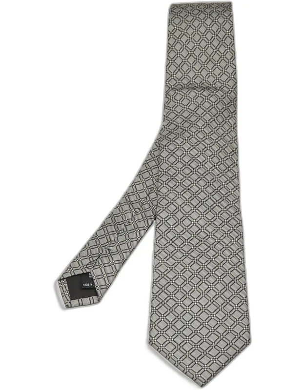 Geometric Pattern Tie