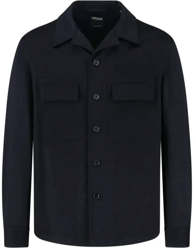 Cashmere Shirt Jacket