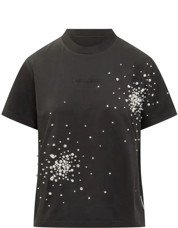 T-shirt With Rhinestones