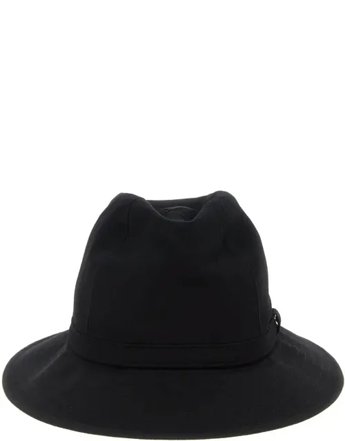 Wool Gabardine Fedora Hat
