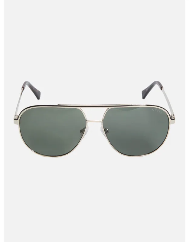 Metal Aviator Sunglasses