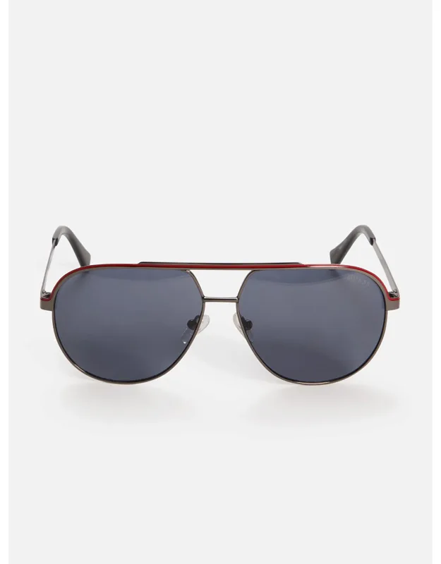 Metal Aviator Sunglasses